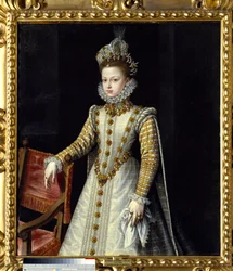 Porträt der Infantin Isabelle Claire Eugenie (1566-1633), Herrscherin der Niederlande