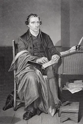Porträt von Patrick Henry (1736-99)