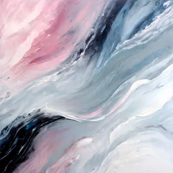 Abstrakter Ozeanfluss