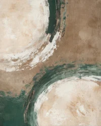 Erdige Wirbel Abstrakt