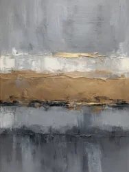 Goldener Grauer Horizont