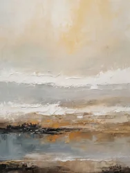Serene abstrakter Horizont