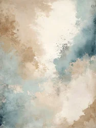 Gelassene erdige Wolken