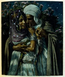 Illustration von Dinet aus 