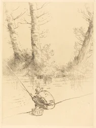 Angler Le pecheur a la ligne