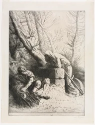 Der Tod und der Holzfäller, 1881