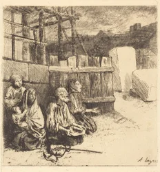 Englische Bettler