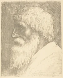 Kopf eines Mannes (Tête d