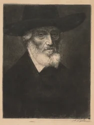 Großes Porträt von Thomas Carlyle