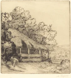 Kleiner Unterschlupf Le petit hangar