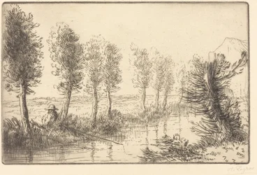 In der Nähe der Mühle