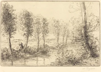 In der Nähe der Mühle
