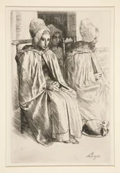 Bäuerinnen aus der Umgebung von Boulogne