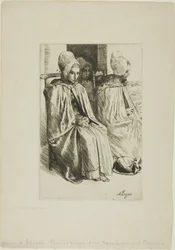 Bäuerinnen aus der Nähe von Boulogne