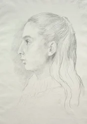Porträt von Fräulein Nora E. Legros, 1896
