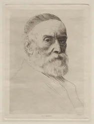 Porträt von George Frederic Watts