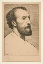 Porträt von Jules Dalou