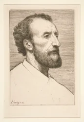 Porträt von Jules Dalou