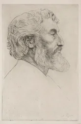 Porträt von Sir Frederick Leighton Erste Platte