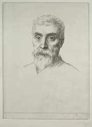 Porträt von Sir Hiram S. Maxim
