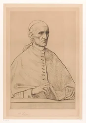 Porträt des Kardinals Henry Edward Manning, Erzbischof von Westminster
