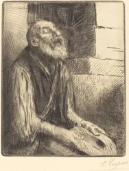 Sitzender Bettler (Mendiant assis)