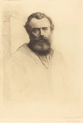 Selbstporträt, 3. Platte, 1880
