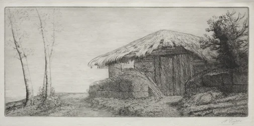 Schafstall auf dem Hügel