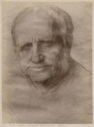 Sir Francis Seymour Haden, Radierer, 1895 (Goldstift auf Papier)