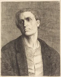 Studie eines Männerkopfes (Etude de tete d