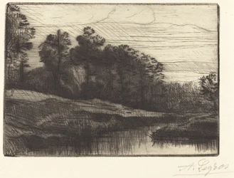 Sonnenuntergang (Le soir (Coucher de soleil))