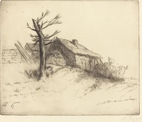 Reetgedecktes Cottage