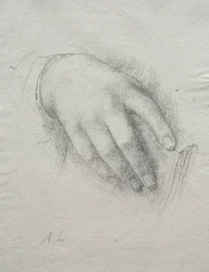 Die Hand von Nora E. Legros