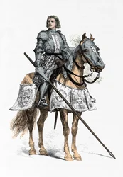 Porträt des Ritters Bayard