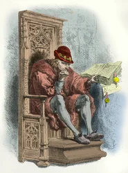 Porträt von König Ludwig 11