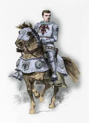 Porträt des Konnetabels Bertrand Du Guesclin