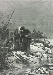 Der Leichnam von Karl dem Kühnen wird nach der Schlacht von Nancy gefunden