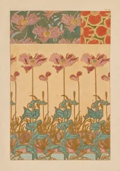 Documents Decoratifs: Orientalische Mohnblumen