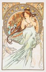 La Musica aus der Serie Die Künste, 1898