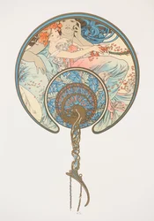 Der Wind, der die Jugend mit sich nimmt. Der Fächer, 1899