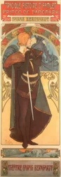 Sarah Bernhardt als Hamlet