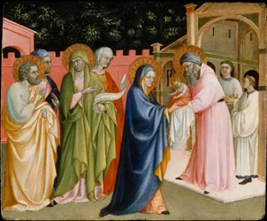 Die Darstellung im Tempel, wahrscheinlich ca. 1430