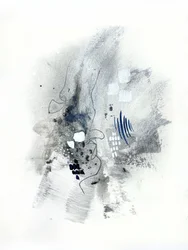 Abstrakter Monochromer Fluss