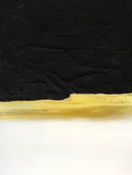 Schwarz-goldener Horizont
