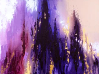 Tiefes Violettes Schimmern