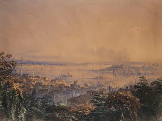 Ein Blick auf Konstantinopel, 1866
