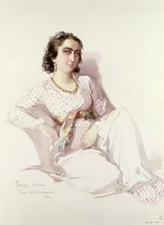 Hadice Hanim - Dame aus Istanbul, 1852