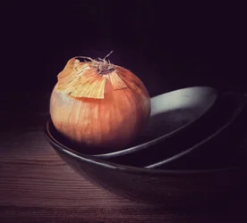 Rustikale Zwiebelküche