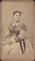 Porträt der Opernsängerin Carlotta Patti 1835-1889