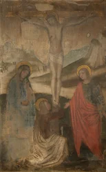 Die Kreuzigung mit der Jungfrau, St. Johannes und Magdalena
